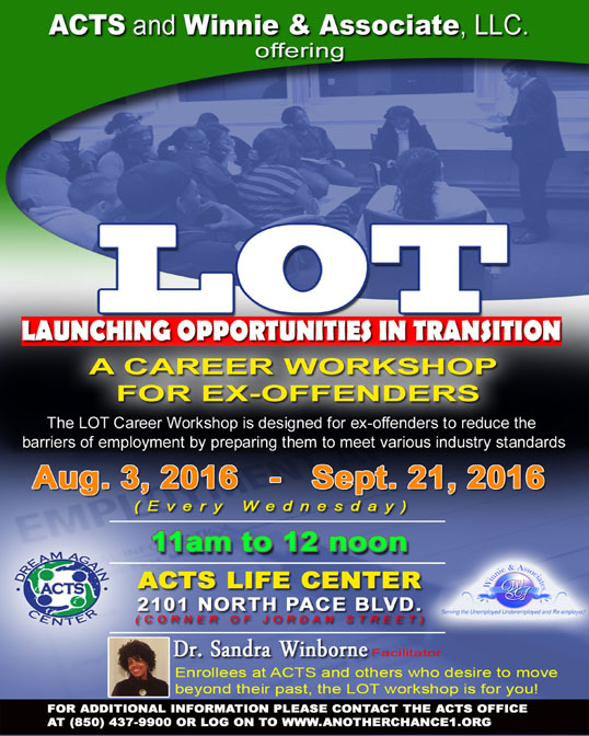 Launching Opportunities in Transition Flyer